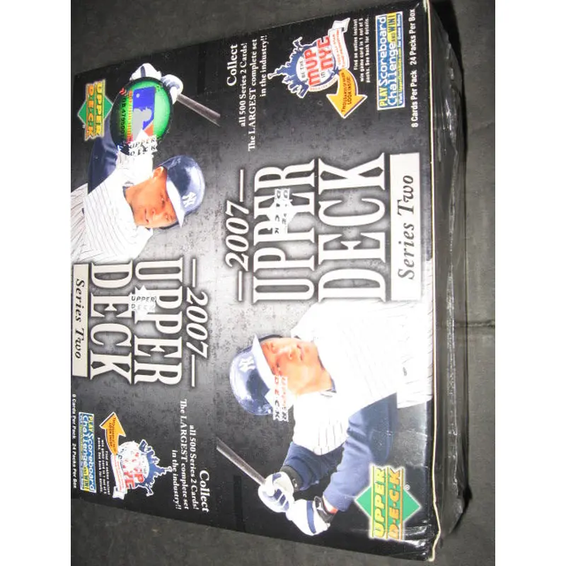 2007 Upper Deck Baseball Series 2 Box (Retail)