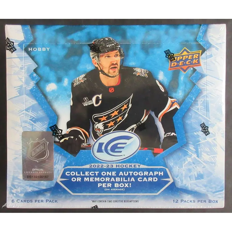 2022/23 Upper Deck Ice Hockey Box (Hobby) (12/6)