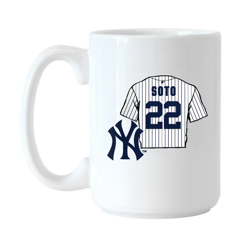 New York Yankees Juan Soto 15oz Sublimated Mug
