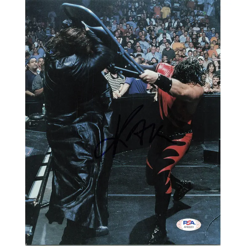 Kane signed 8x10 photo PSA/DNA COA WWE Autographed Wrestling