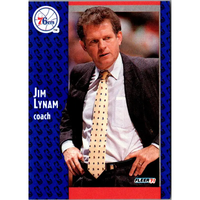 1991 Fleer Jim Lynam #155