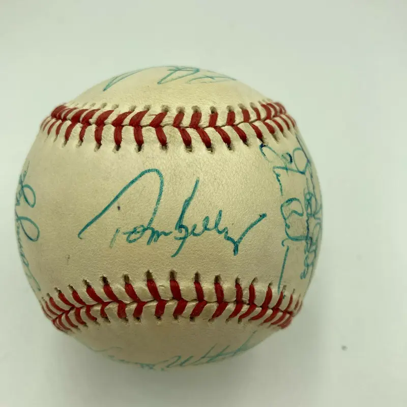 1991 Minnesota Twins World Series Champs Team Signed Baseball Kirby Puckett JSA