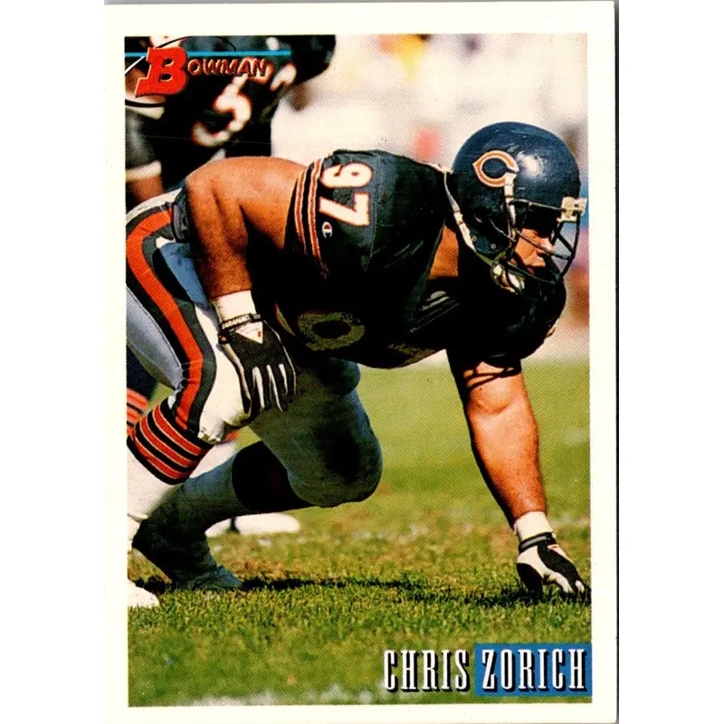 1993 Bowman Chris Zorich #301