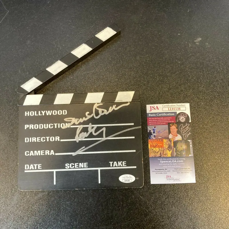 Irwin Winkler Signed Autographed Hollywood Movie Clapboard With JSA COA