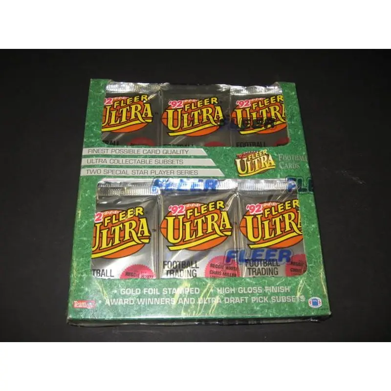 1992 Fleer Ultra Football Box (Magazine)