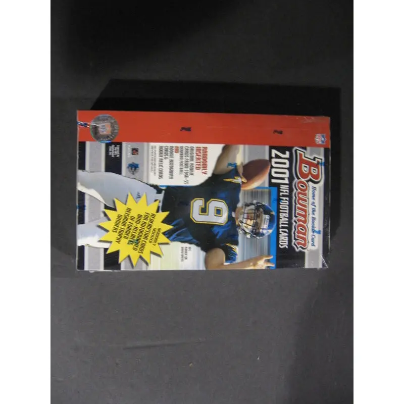 2001 Bowman Football Jumbo Box (HTA)