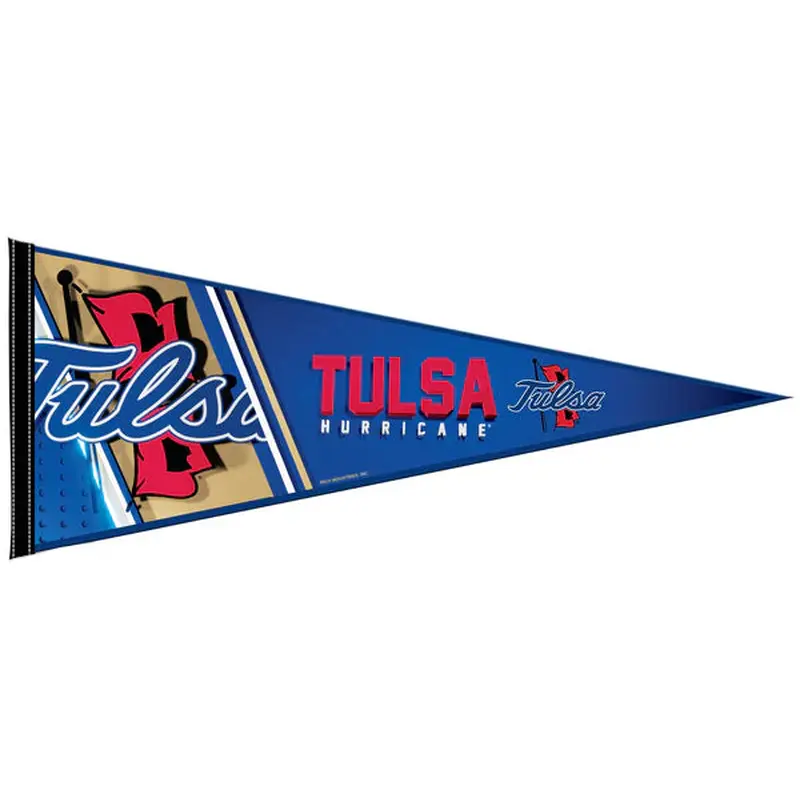 University of Tulsa Golden Hurricane Official NCAA Team Felt Pennant - Rico Inc.