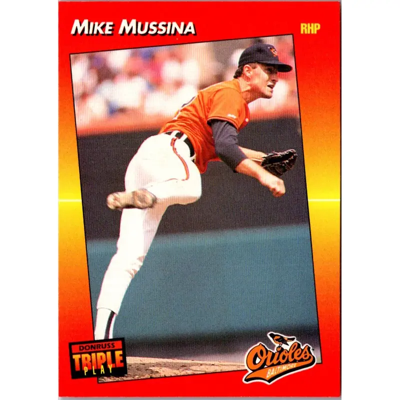 1992 Triple Play Mike Mussina #237