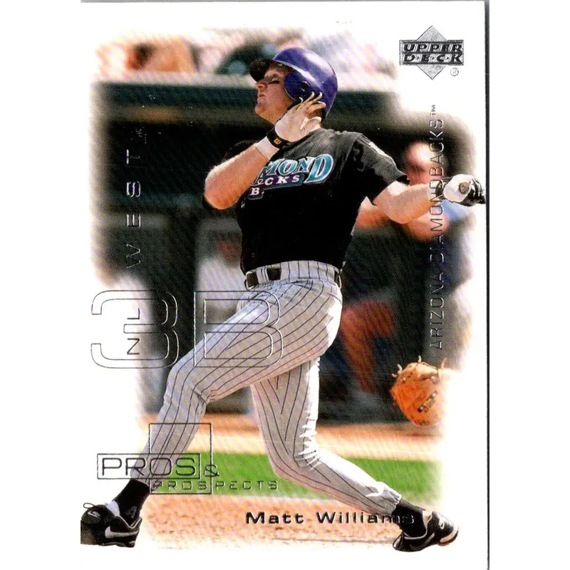 2000 Upper Deck Pros & Prospects Matt Williams #61