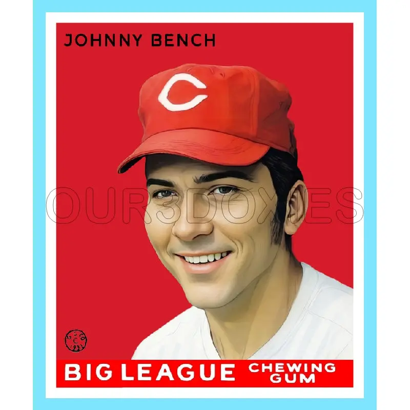 Johnny Bench 1933 Goudey Custom Card - 3664