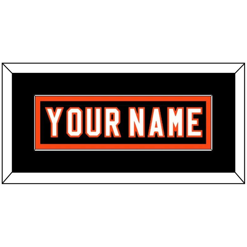 Philadelphia Nameplate - Road Black (1997-2007) - Single Mat 2