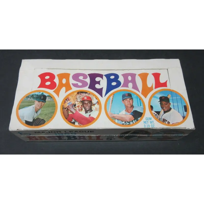 1969 Topps Baseball 5 Cent Empty Display Box (Box 2)