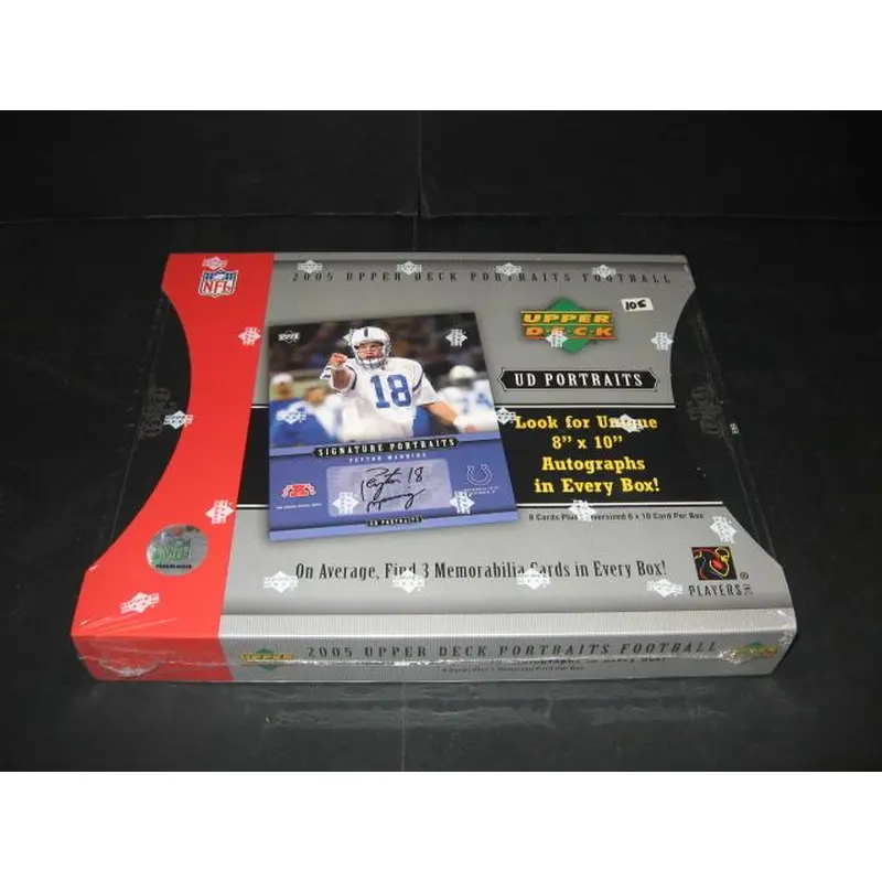 2005 Upper Deck Portraits Football Box (Hobby)