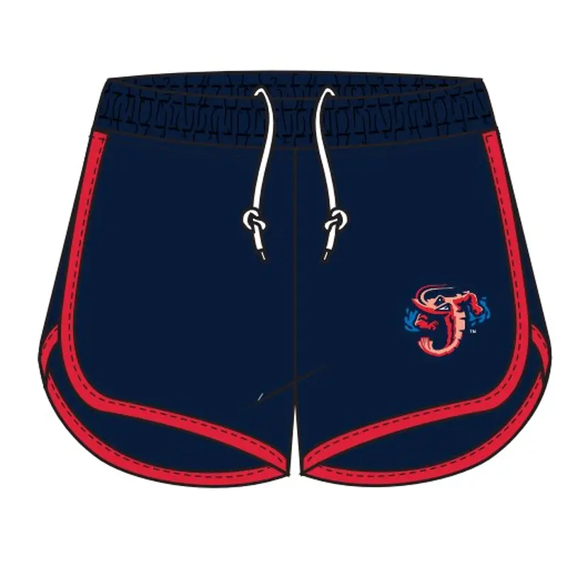 Jacksonville Jumbo Shrimp New Era Women's Stretch French Terry Shorts