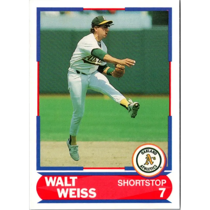 1989 Score Young Superstars I Walt Weiss #20