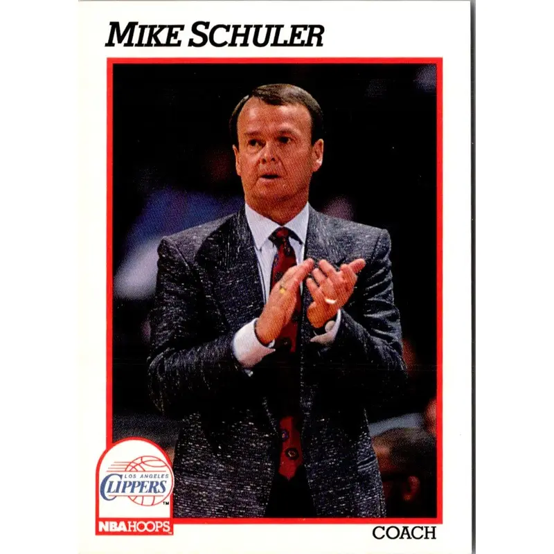 1991 Hoops Mike Schuler #232