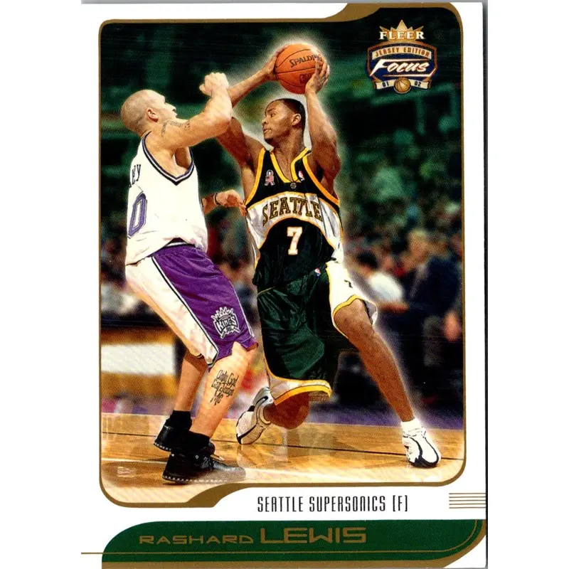 2001 Fleer Focus Rashard Lewis #71