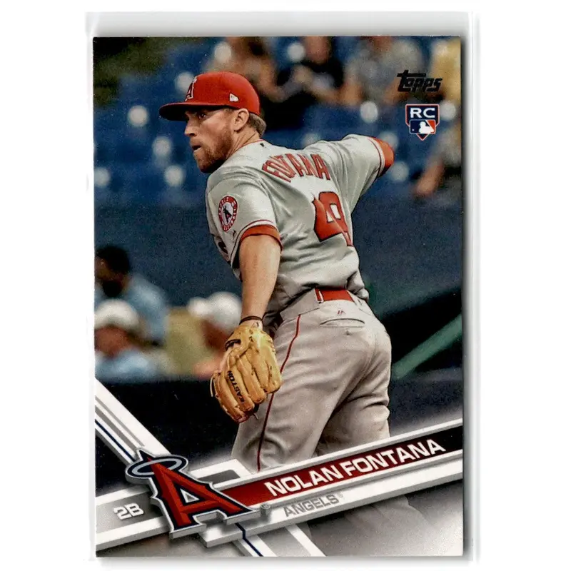 2017 Topps Update Nolan Fontana #US201 Rookie