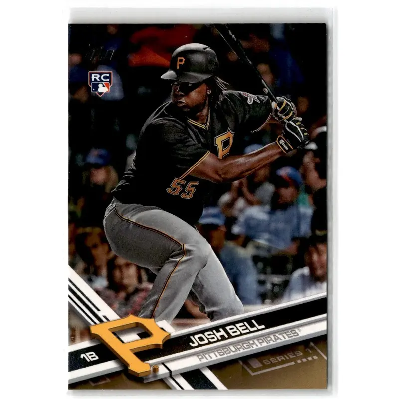 2017 Topps Update Series 1 and 2 Variations Josh Bell #30 Rookie
