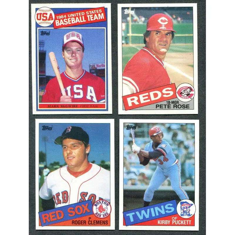 1985 Topps Baseball Complete Set NM NM/MT (792) (23-334)