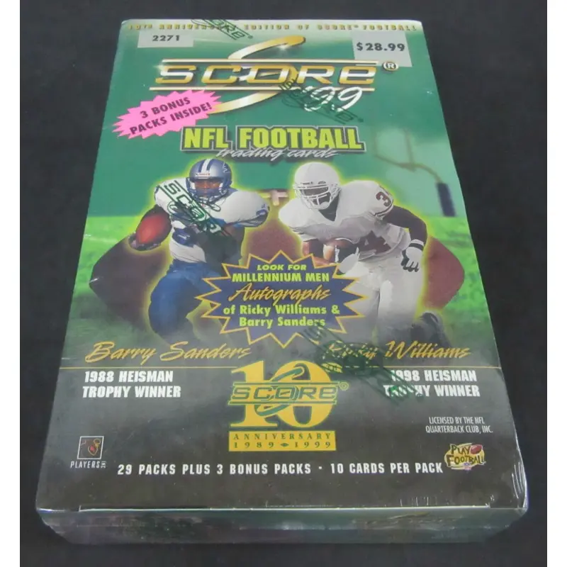 1999 Score Football Box (Retail) (32/10)