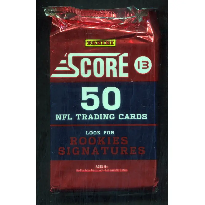 2013 Panini Score Football Unopened Jumbo Pack (50)