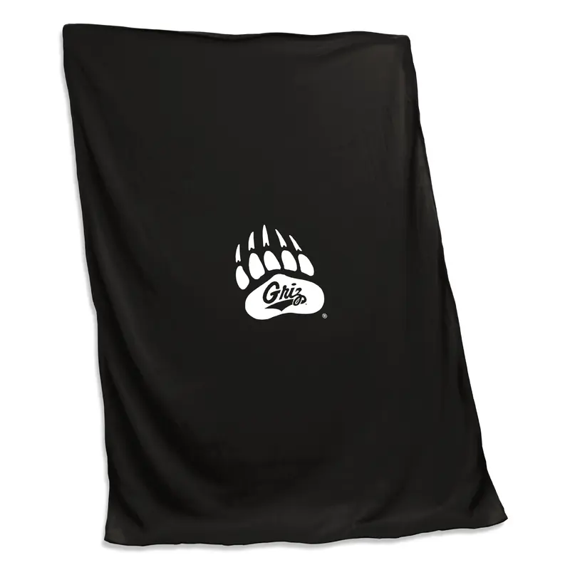 Montana Black Sweatshirt Blanket (Screened)