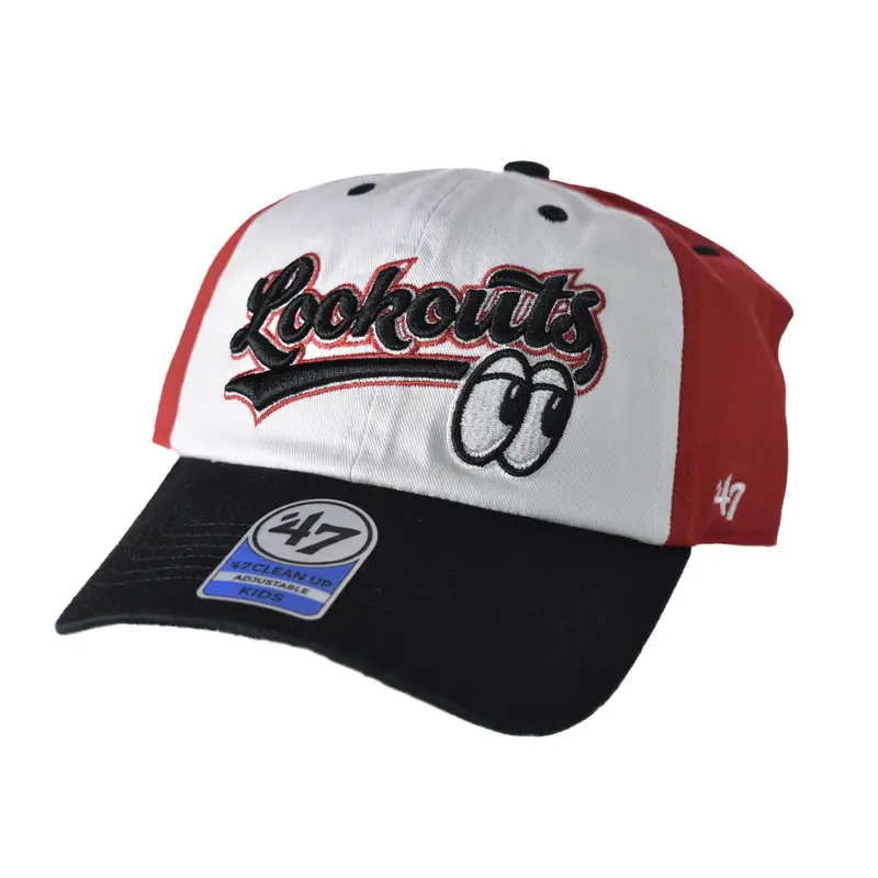 Chattanooga Lookouts Red Scooter Kids '47 Clean Up