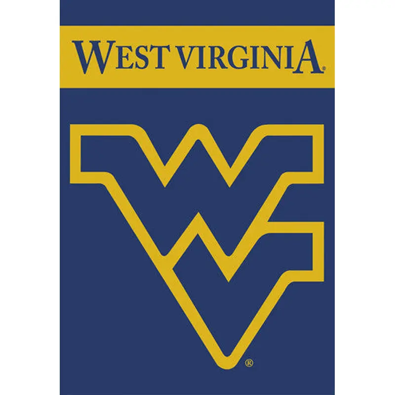 West Virginia Mountaineers Official 28x40 NCAA Premium Team Banner - BSI Products
