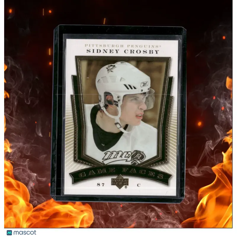 2007-08 Upper Deck MVP Sidney Crosby Game Faces #GF1