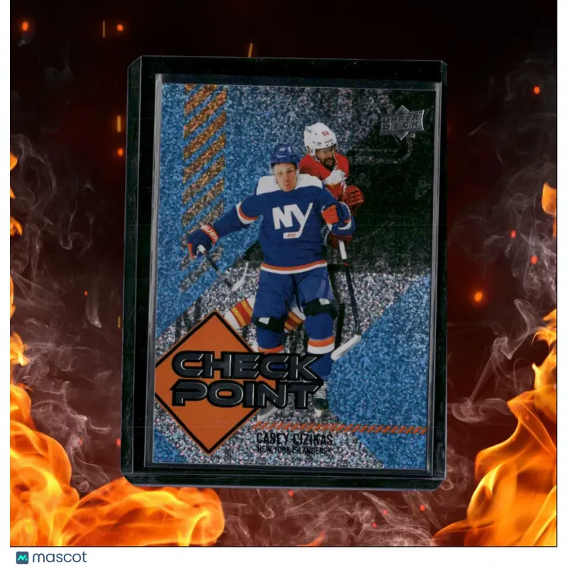 2024-25 Upper Deck Casey Cizikas Checkpoint Speckle #CP-15