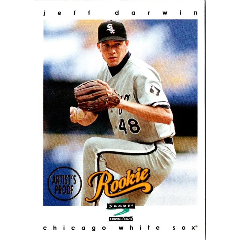 1997 Score Artist's Proofs White Border Jeff Darwin #314