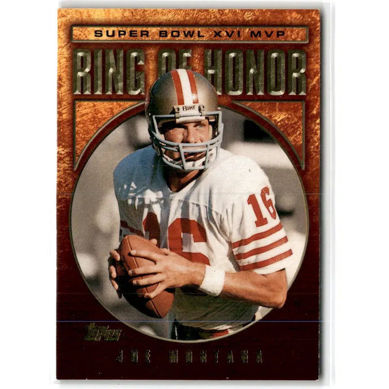 2002 Topps Ring of Honor Joe Montana #JM16