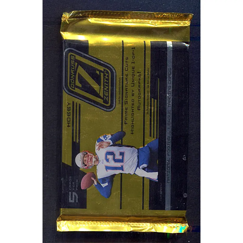 2005 Donruss Zenith Football Unopened Pack (Hobby) (5)