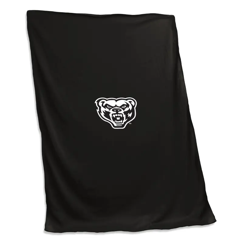 Oakland Univ Sweatshirt Blanket (Screened)