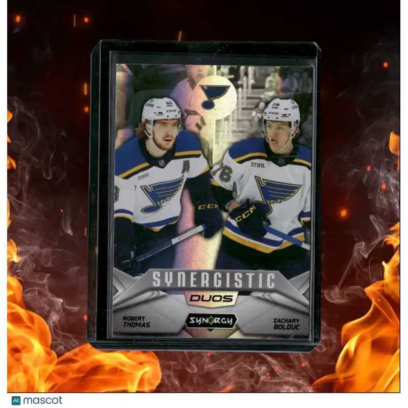 2024-25 Upper Deck Synergy Robert Thomas / Zachary Bolduc Synergistic Duos