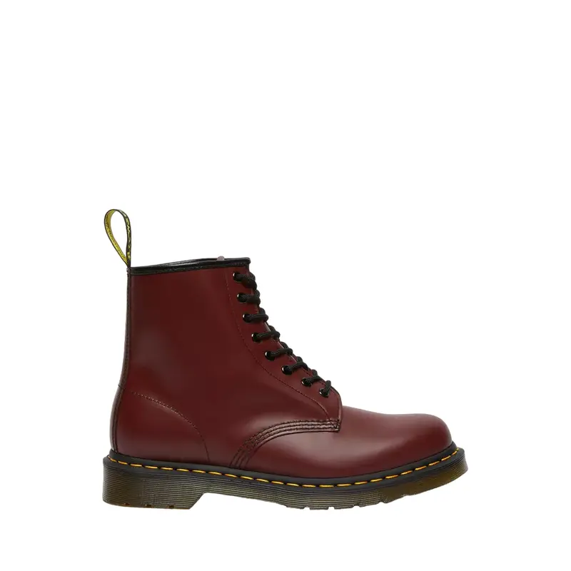 DR MARTENS MENS BOOTS, CHERRY RED, 1460 SMOOTH LEATHER LACE UP, R11822600 SK
