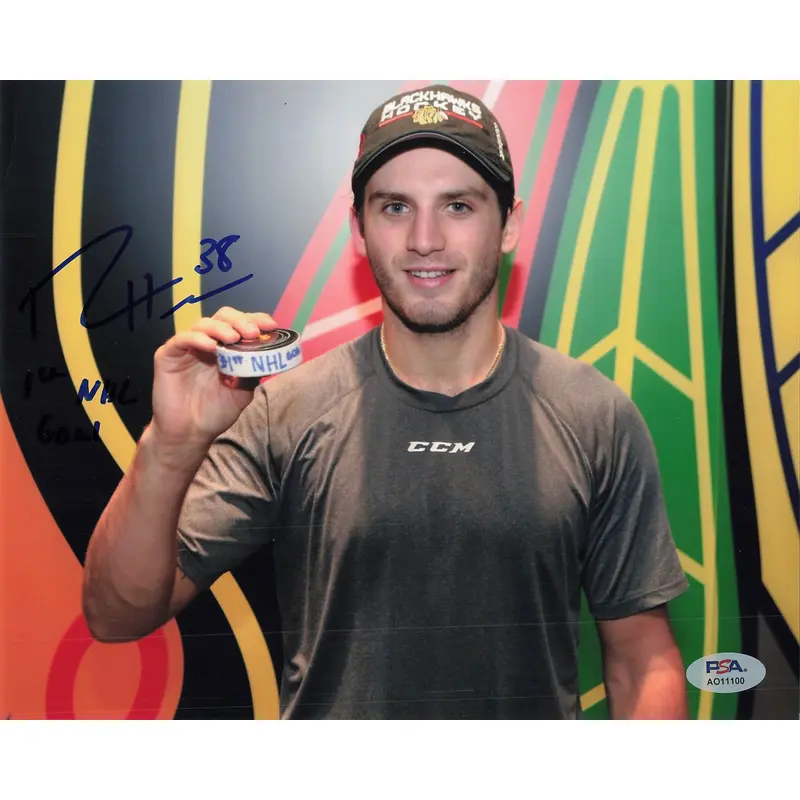 RYAN HARTMAN signed 8x10 Photo PSA/DNA Chicago Blackhawks Autographed