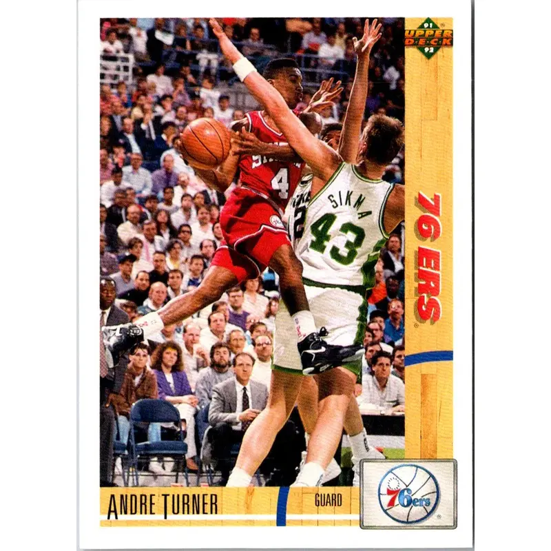 1991 Upper Deck Andre Turner #134 Rookie