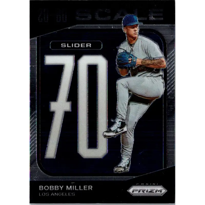 2023 Panini Prizm 20-80 Scale Bobby Miller #SC14