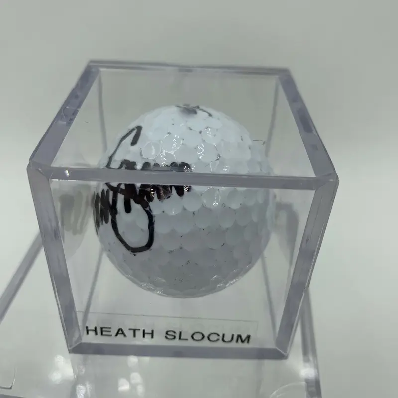 Heath Slocum Signed Autographed Golf Ball PGA With JSA COA