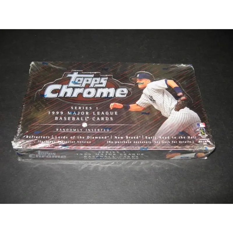 1999 Topps Chrome Baseball Series 1 Box (Retail)