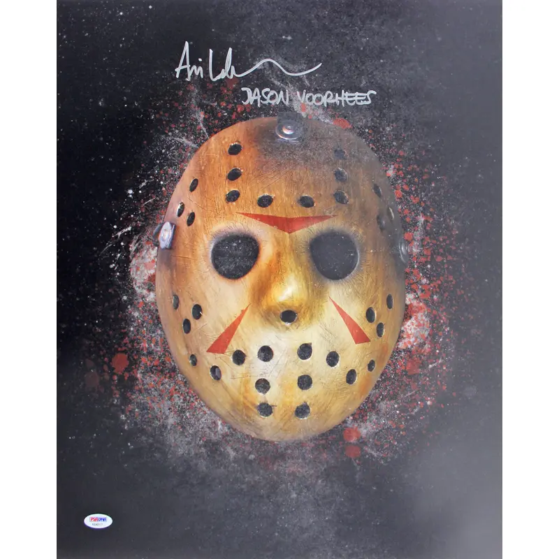 Ari Lehman Friday The 13th "Jason Voorhees" Signed 16x20 Photo PSA/DNA #AB40177