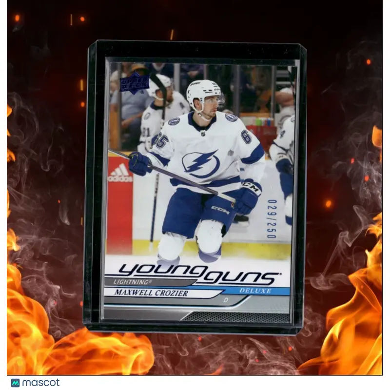 2024-25 Upper Deck Maxwell Crozier Young Guns Deluxe Rookie 029/250 #218