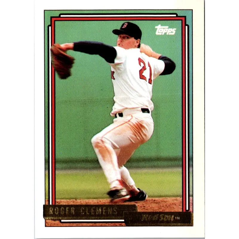 1992 Topps Gold Roger Clemens #150