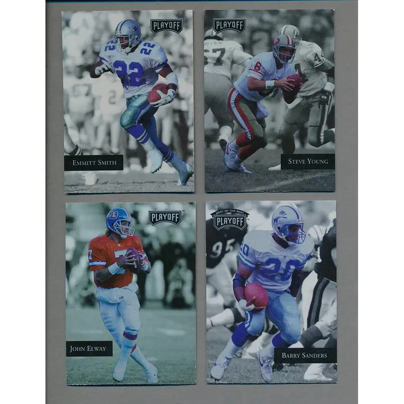 1992 Playoff Football Complete Set (150) NM/MT MT