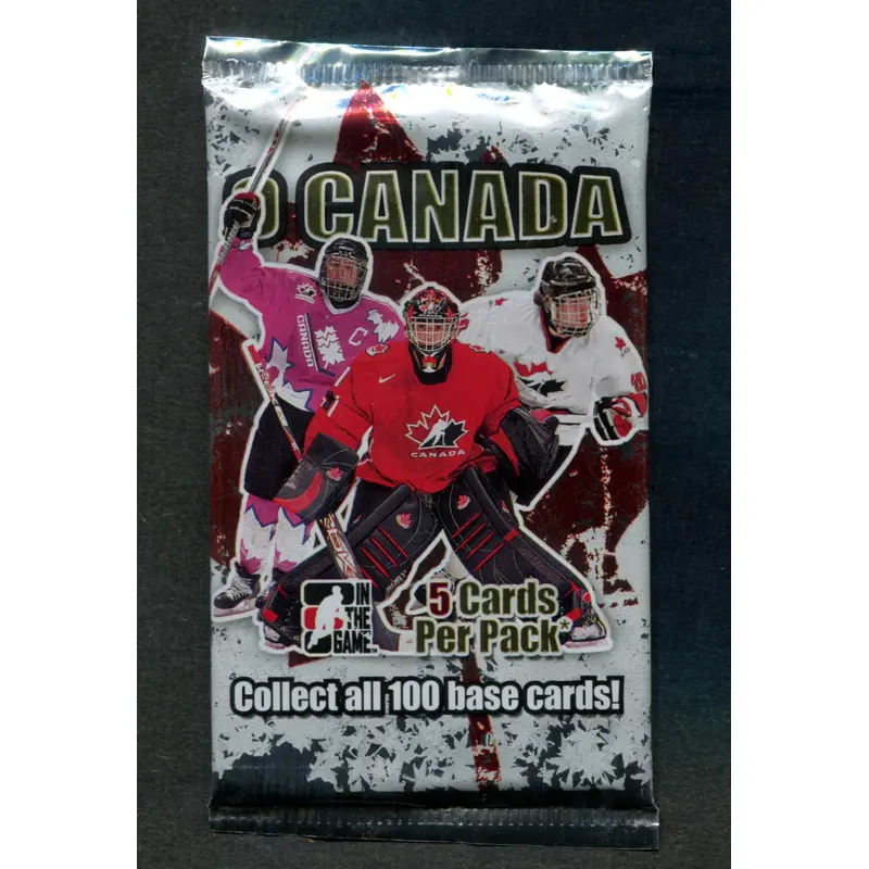 2007/08 In the Game O Canada Hockey Unopened Pack (5)