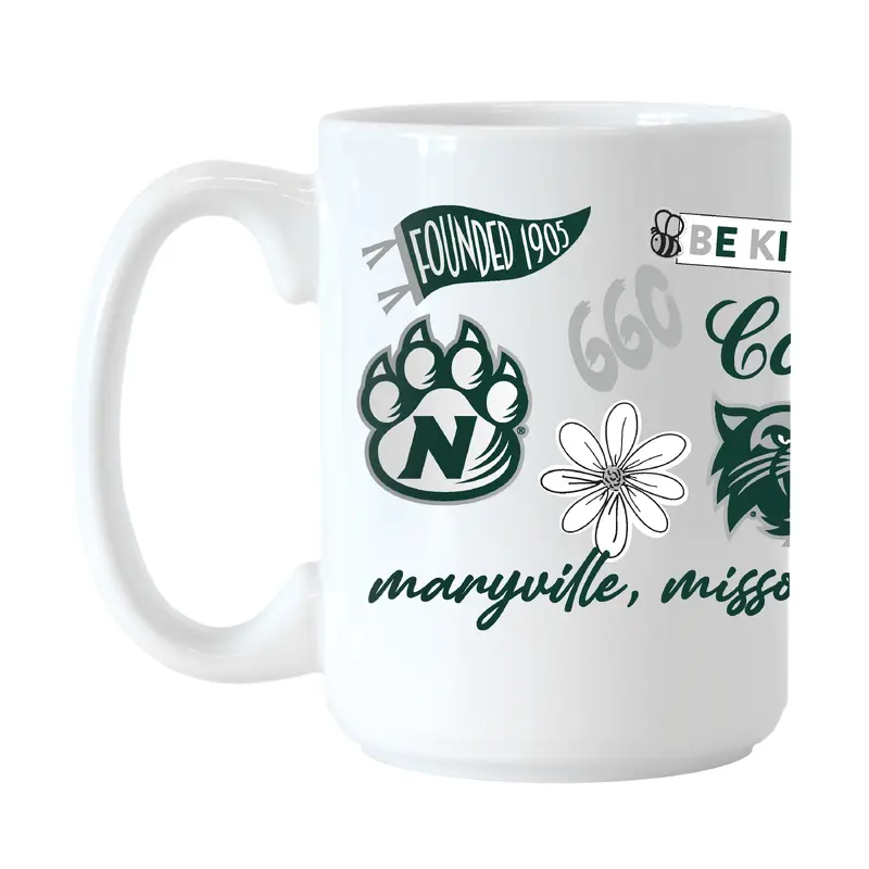 NW Missouri State 15oz Native Sublimated Mug