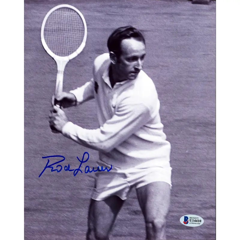 Rod Laver Authentic Signed 8x10 Vertical Photo Autographed BAS 1