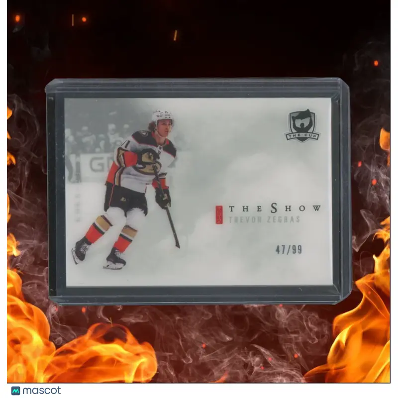 2022-23 Upper Deck The Cup Trevor Zegras The Show 47/99 #SW-TZ